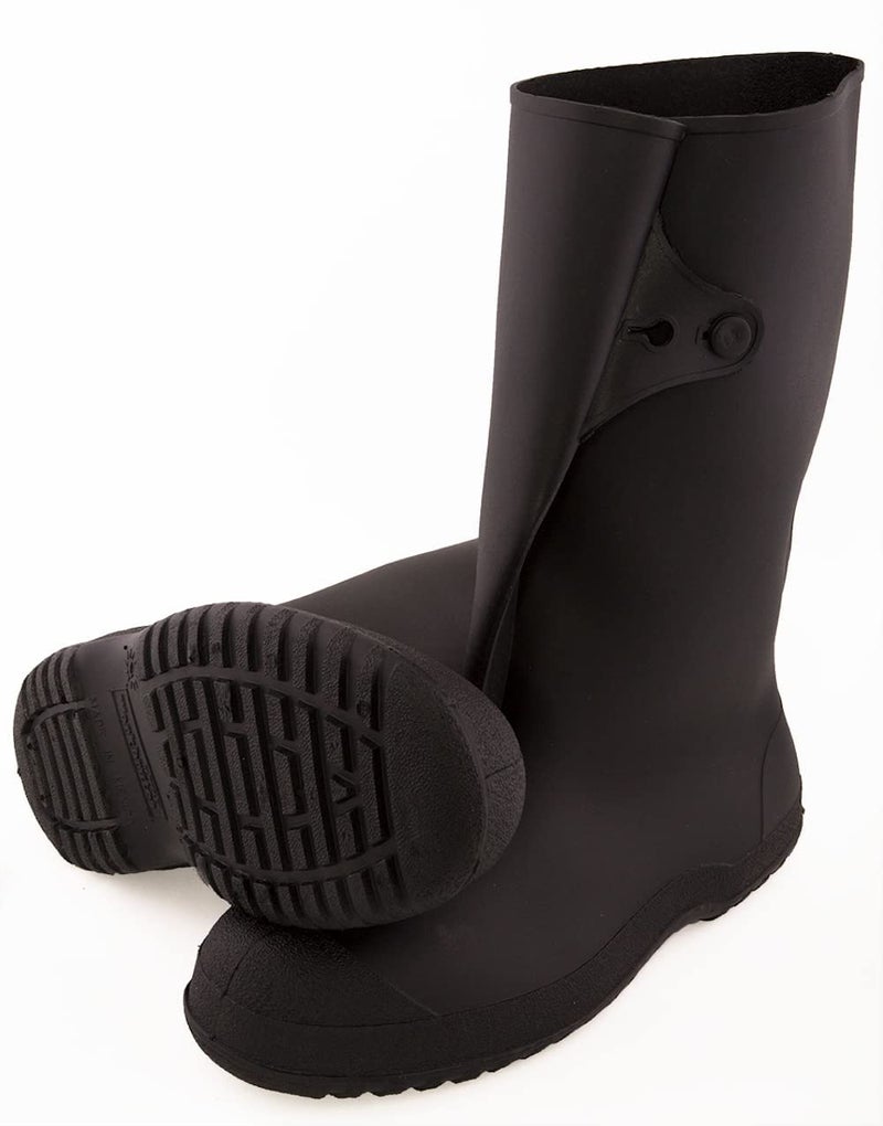 Tingley Workbrutes 35141 Waterproof PVC 14-Inch Height Overshoe, Large, Black - Image 2